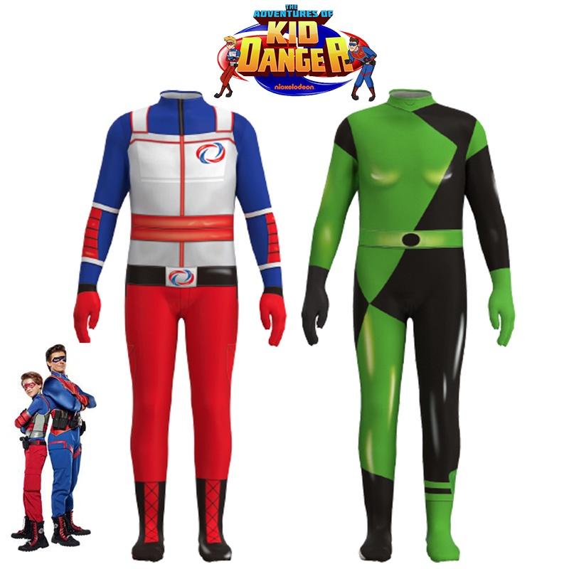 Authentic Henry Danger Cosplay Costume Jumpsuit For Kids And Adults Perfect For Halloween And Comic Con!