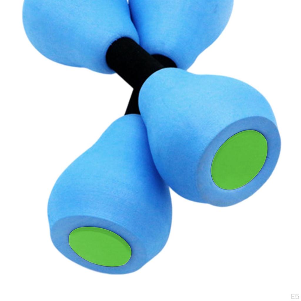 Aquatic Exercise Dumbells Aerobic Lightweight Water Sports Fitness Barbell EVA Foam