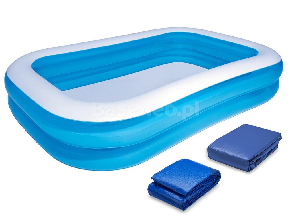 Inflatable Family Pool 262 X 175 X 51 Cm 3-in-1 Bestway 54006