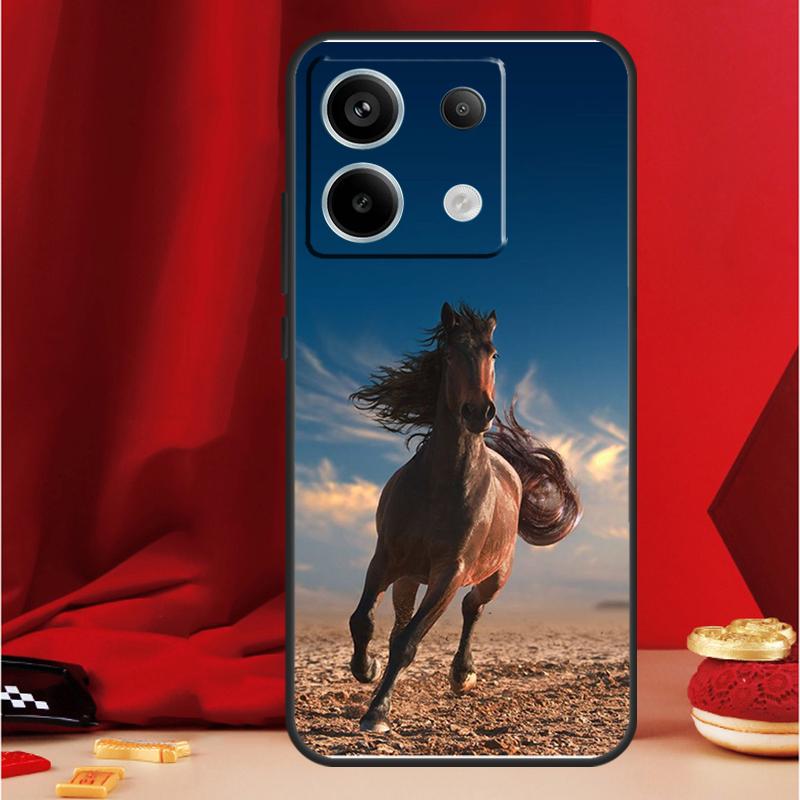 Horses Running Case For Xiaomi Redmi Note 14 Pro 13 12 11 10 15 Pro Plus Redmi 15 14C 13C 10C 12C 15C Funda