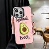 Cartoon Cute Avocado Soft Phone Case for iPhone 15 16 17 Pro Max 17Air 16E 14 Plus 13 12 Mini Shockproof Cover Back Shell