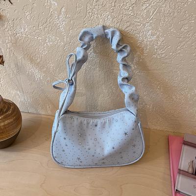 Borsa Elegante e Unica, Semplice e alla Moda, Borsa a Spalla Singola di Tendenza, Borsa a Sottobraccio di Nicchia da Donna