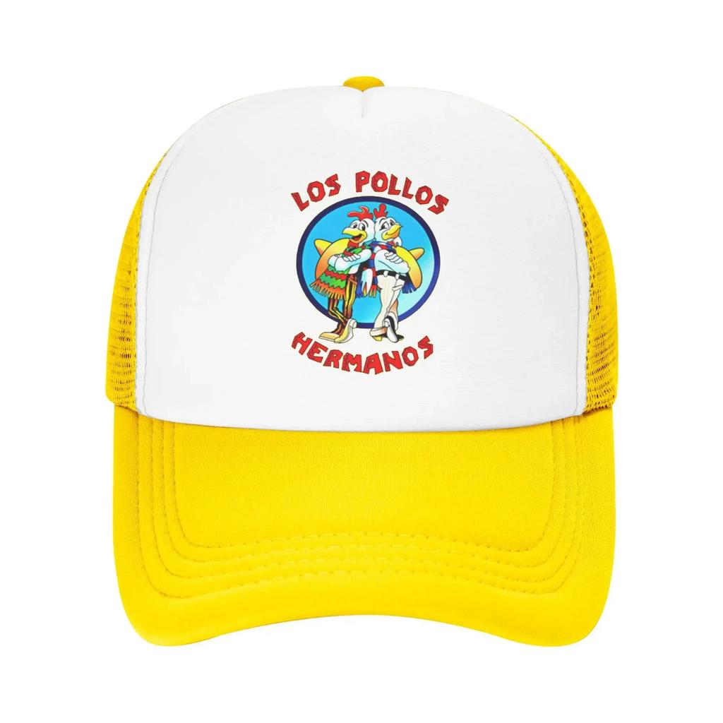 Funny The Chicken Brothers Anime Camping Mesh Baseball Caps Unisex Adult FeUnisex Beach Sun Hat Peaked Cap