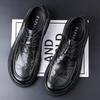 2025 Trendy British Business Men's Thick-Soled Casual Loafers for Spring & Autumn