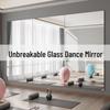 Brangdy Unbreakable Tempered Glass Wall Mirror