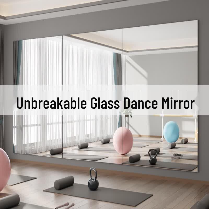 Brangdy Unbreakable Tempered Glass Wall Mirror