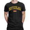 Mens TShirts Germany Deutschland German Flag Funny Pure Cotton Tees Short Sleeve  T Shirt Crewneck Clothes Unique