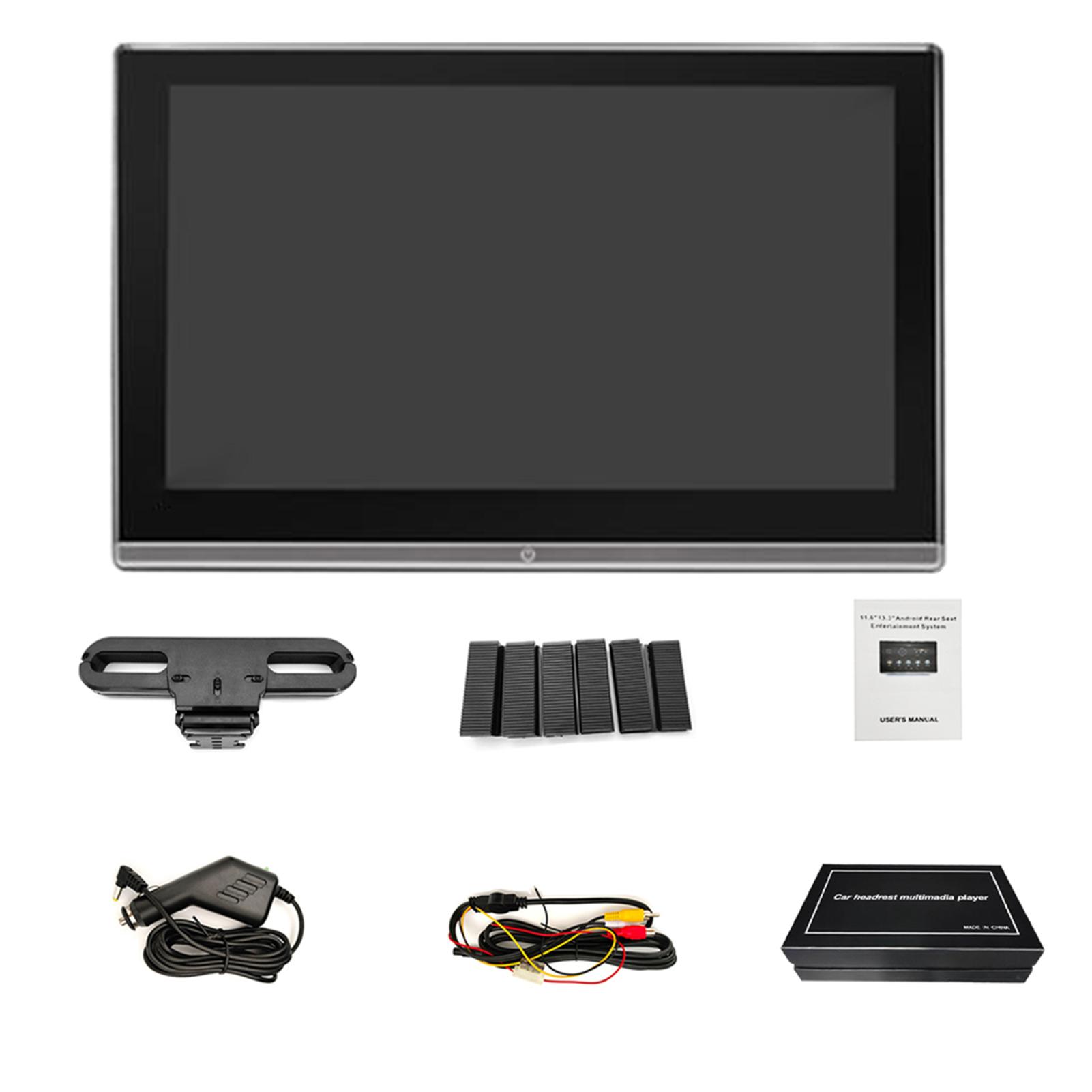 

14 4K Монитор на подголовник автомобиля HD IPS емкостный сенсорный экран Мультимедийный ТВ Многофункциональный планшетный ПК для Carplay Android Auto WiFi