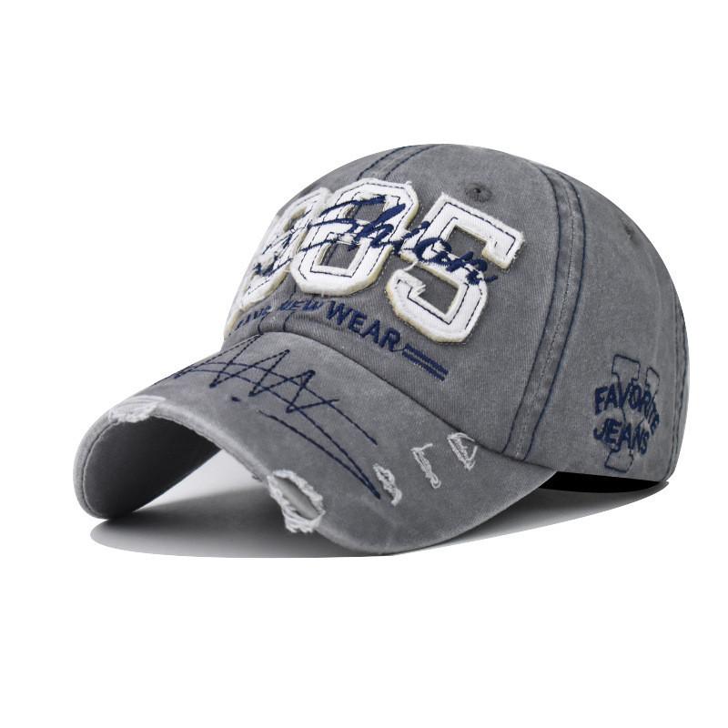 Letter 1985 Cap Threedimensional Embroidery Baseball Cotton Cap