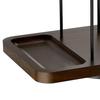 Kitchen Storage Rack Wooden Napkin Holder Rotating Spice Rack Multi-functional Vertical