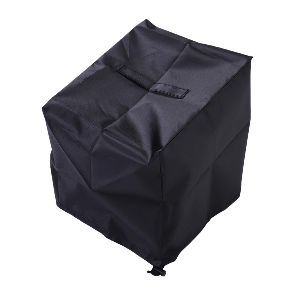 Copertura per Friggitrice Nera Tessuto Oxford 420D Resistente al Calore Impermeabile Antipolvere Copertura Protettiva per Friggitrice per Elettrodomestico da Cucina