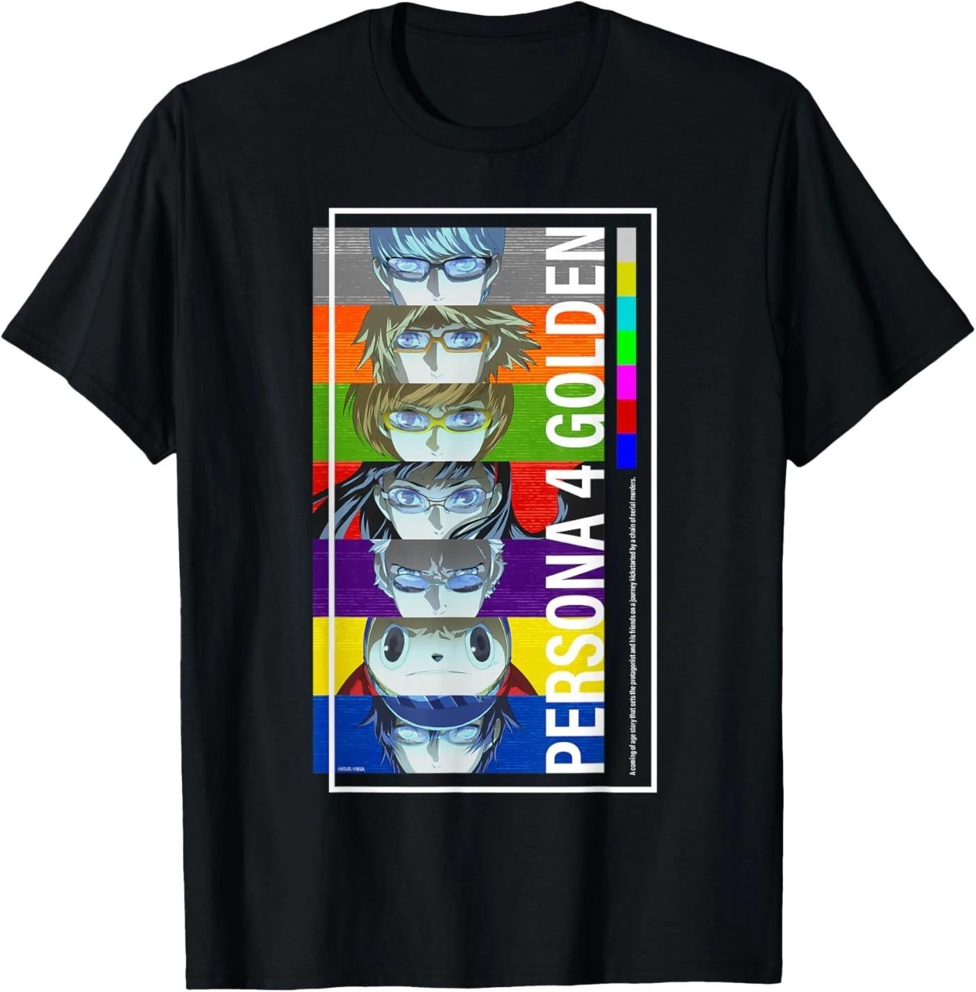 ATLUS Persona 4 Golden Panels T-Shirt S
