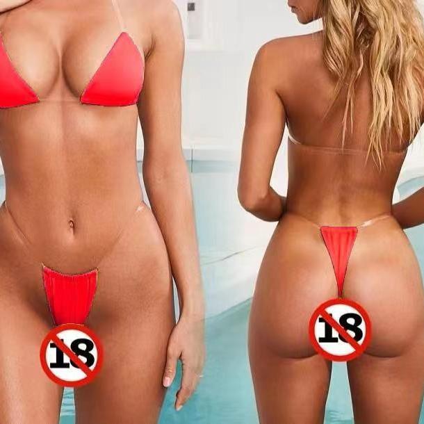 Sleek Multi-Color Invisible Straps Bikini