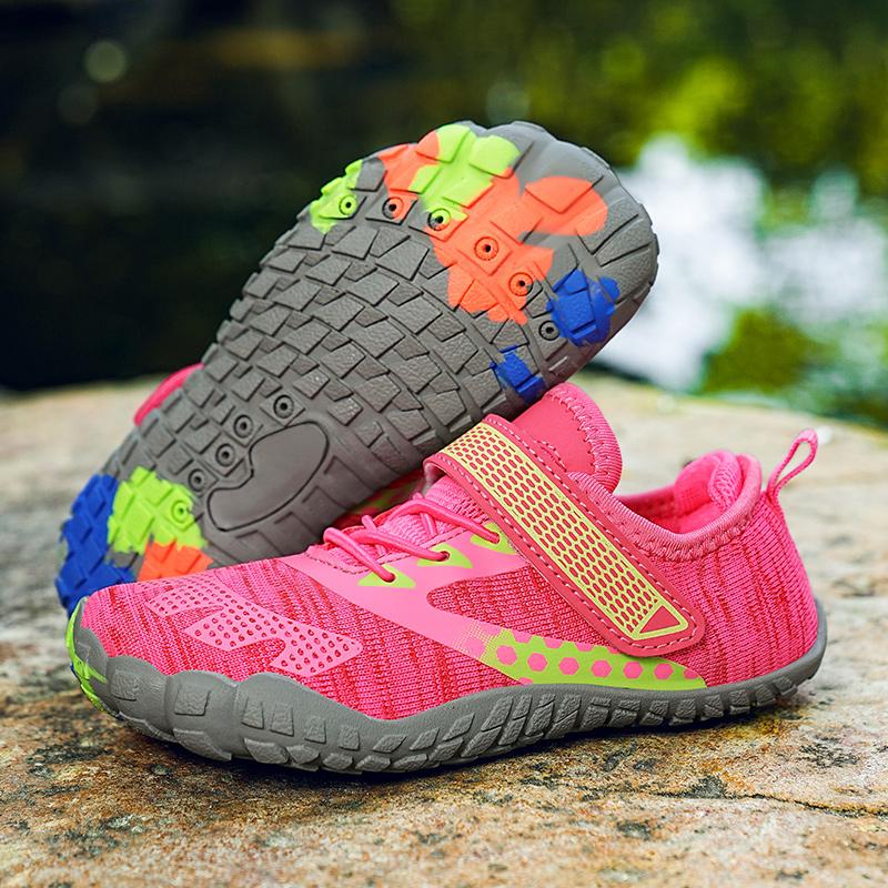 Summer Children Water Shoes Outdoor Barefoot Beach Upstream Swimming Shoes Comfortable Breathable Children Water Sports Shoes