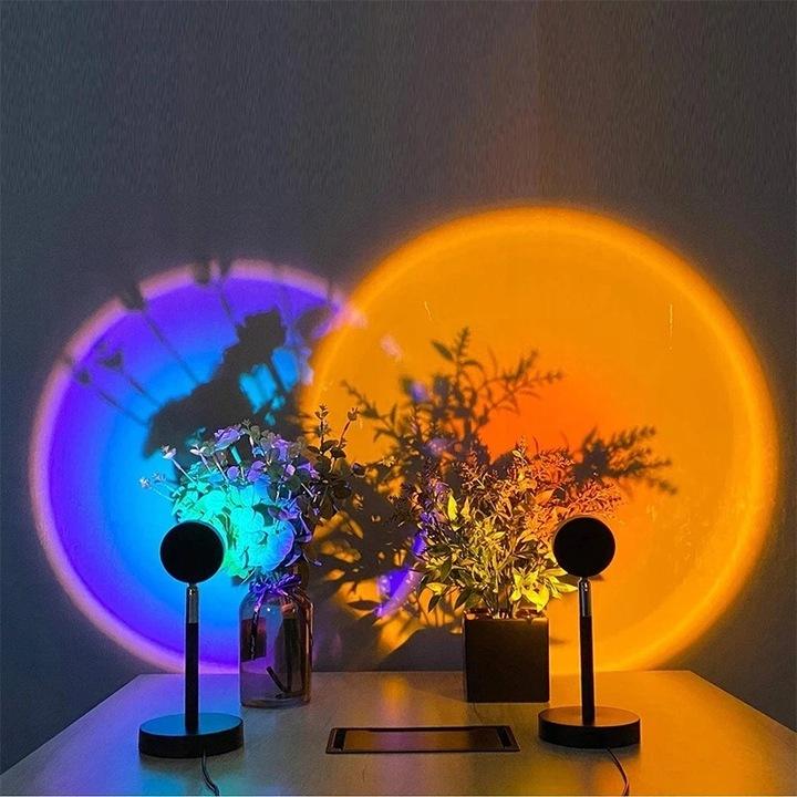 Melatonin Night Light For Children Sunset Lamp