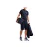 Emporio Armani EA7 Slim Fit Solid Color Polo Shirt Men Tops Navy-Blue 8NPF13-PJRGZ-1562