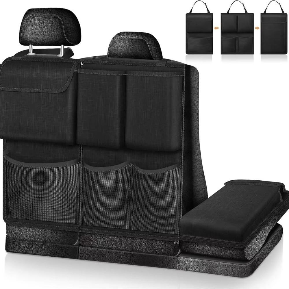Detachable Car Trunk Storage Bag Rear Seat Storage Cargo Rack  Auto Trunk Organization