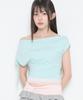 ILLIGO Lace-Trimmed T-Shirt Mint