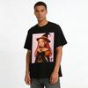 Halloween Pumpkin Witch Print Off Shoulder Top Festival Vibe Cute Cool Girl Casual Long Sleeve T-Shirt Pure Cotton T-shirt