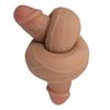 Double-Ended Dildo Silicone Realistic Vibrating Anal G-spot Toy for Women Gay Couples