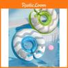 Children's Pvc Inflatable Neck Ring For Newborns Eco-friendly Baby Bath Collar Geometric Pattern Swim Water Activity