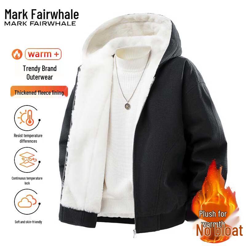 Mark Fairwhale Men's Hooded Winter Jacket