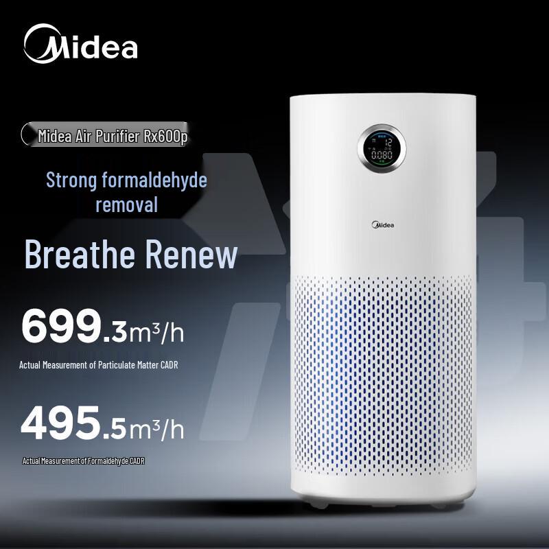 Midea KJ600G-RX600P Smart Air Purifier CN plug (adapter included)