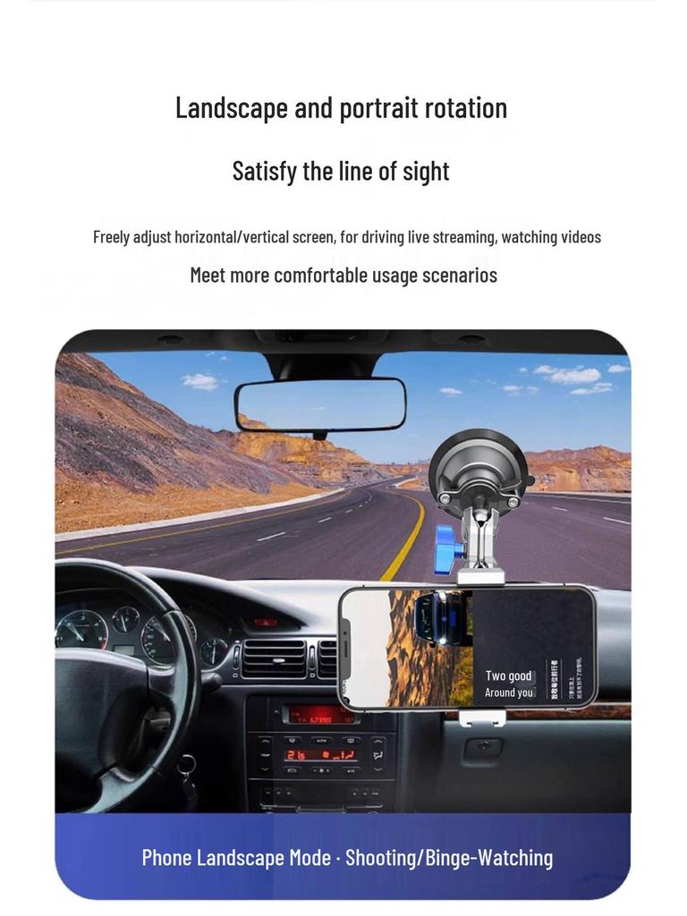 New Anti-Shake In-Car Suction Cup Mount for DSLR Cameras and Vlogging
