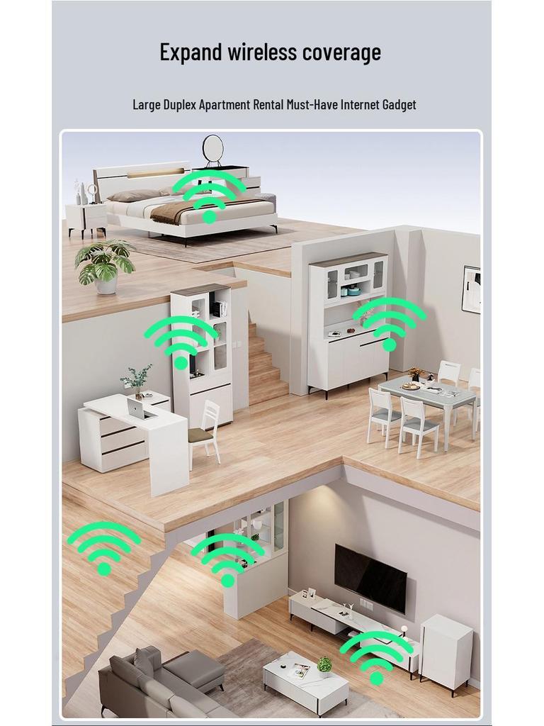 WiFi Signal Amplifier Booster & Extender for Home Network