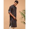 VASTRAMAY Mens Cotton Blend Kurta Elegant Ethnic Wear for Weddings & Festive Celebrations