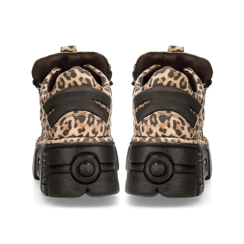 Fashion Wild & Stylish! Leopard - Print Chunky Platform Sneakers