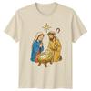 Nativity Scene Christmas Holidays Unisexs TShirt Unisexs Tee Graphic Unisex Apparel