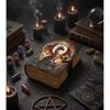 Dragon Leather Grimoire Journal: Vintage Spell Book of Shadows Leather Sketchbook Wedding Planner