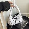 Butterfly Knot Tote Bag For Women With Bow And Pleated Design For Daily Use