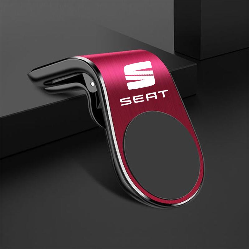 Metal Magnetic Car Phone Holder GPS Support For SEAT Ibiza Leon Cupra E-Racer Ateca FR Toledo Altea Bolero Styling Accessories