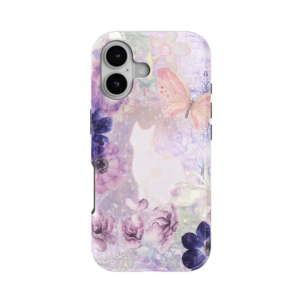 

Luxury Clmj Cherry Blossom Dot Phone Case for iPhone 17 17e 16e 16 15 14 13 12 11 X XS XR XSMAX Air Pro Max Plus Double-layer iPhone 17 Promax