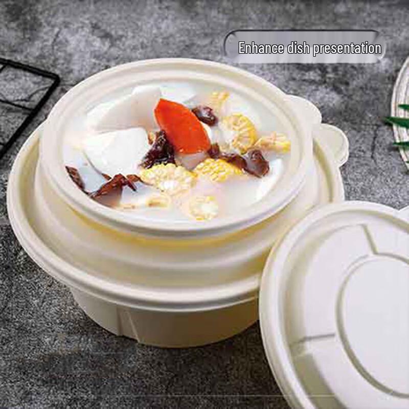 Biologisch abbaubares Einweg-Essgeschirr aus Maisstärke