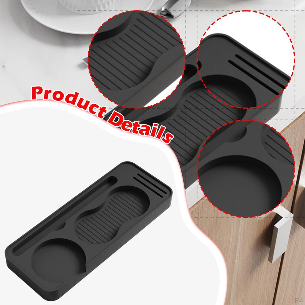 Storage Mat for Espresso Tampers, 24 X 9.4 2.2 Cm, Distributors, Baskets,
