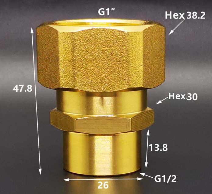 DN15 DN20 DN25 1/2" 3/4" 1" BSP Female Male Union Coupler Adater Elbow Brass Plumbing Fitting Connector Home Garden Water