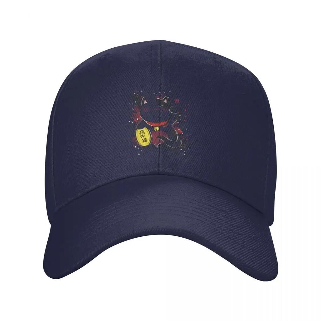 Custom Kawaii Unisexeki Neko Baseball Cap Women Unisex Breathable Lucky Cat Dad Hat Sports Snapback Caps