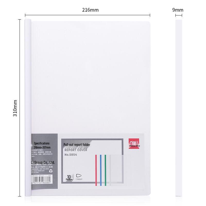 Deli A4 Lever Arch File Clips