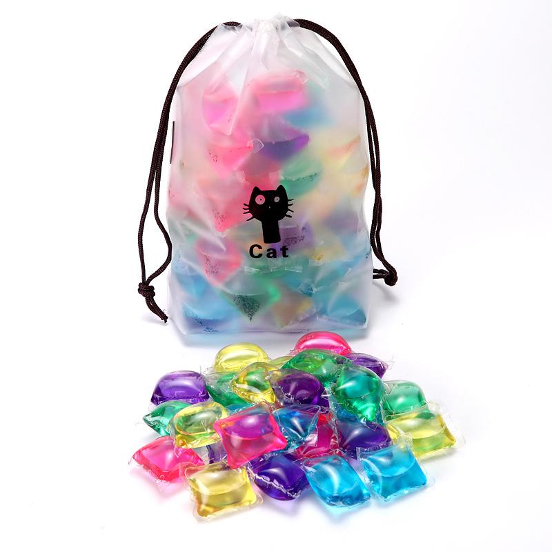 Five-in-One Laundry Pods: Long-Lasting Scent, Stain Removal, Softening, and Concentrated Detergent Beads.