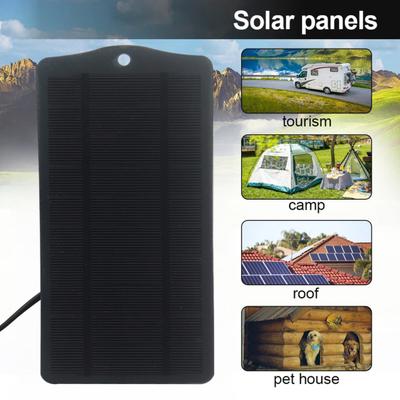 Ładowarka solarna do telefonu Wysoka wydajność konwersji Kompaktowa przenośna 2,5 W 5 V Typ-C Panel solarny Ładowarka awaryjna na kemping