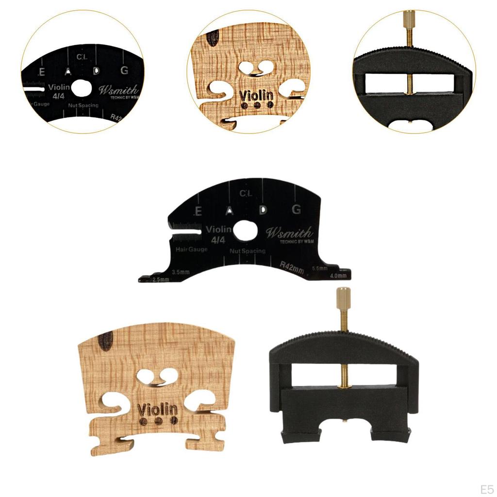 4/4 Vioolsnaar Lift , Brugsjabloon , Hoge Prestaties, Gereedschapskit voor Scherpere