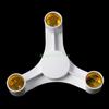 24TE E27 To Triple Lamp Holder Bulb Base Adapter Socket Converter Suitable for Light