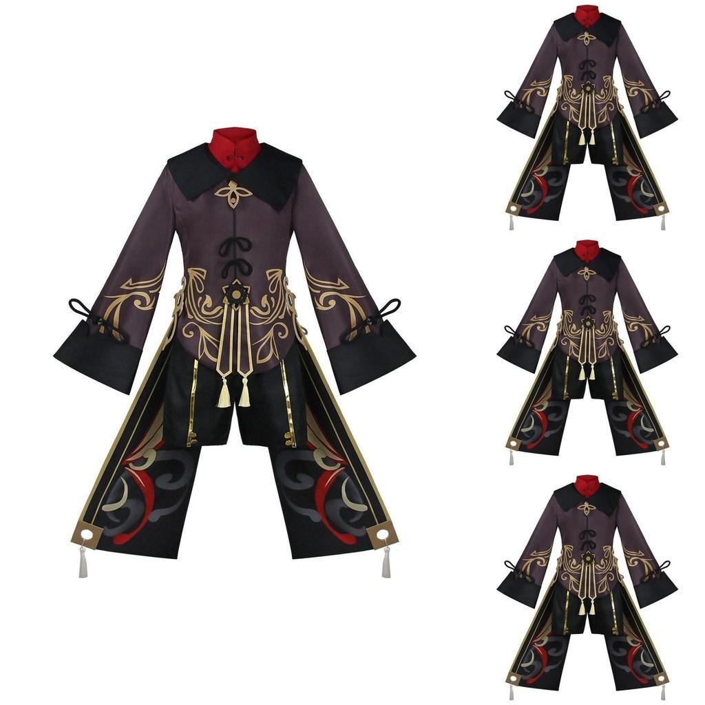 Stylish Genshin Impact Hutao Cosplay Costume Uniform Chinese Style Cutecostume For Halloween Party