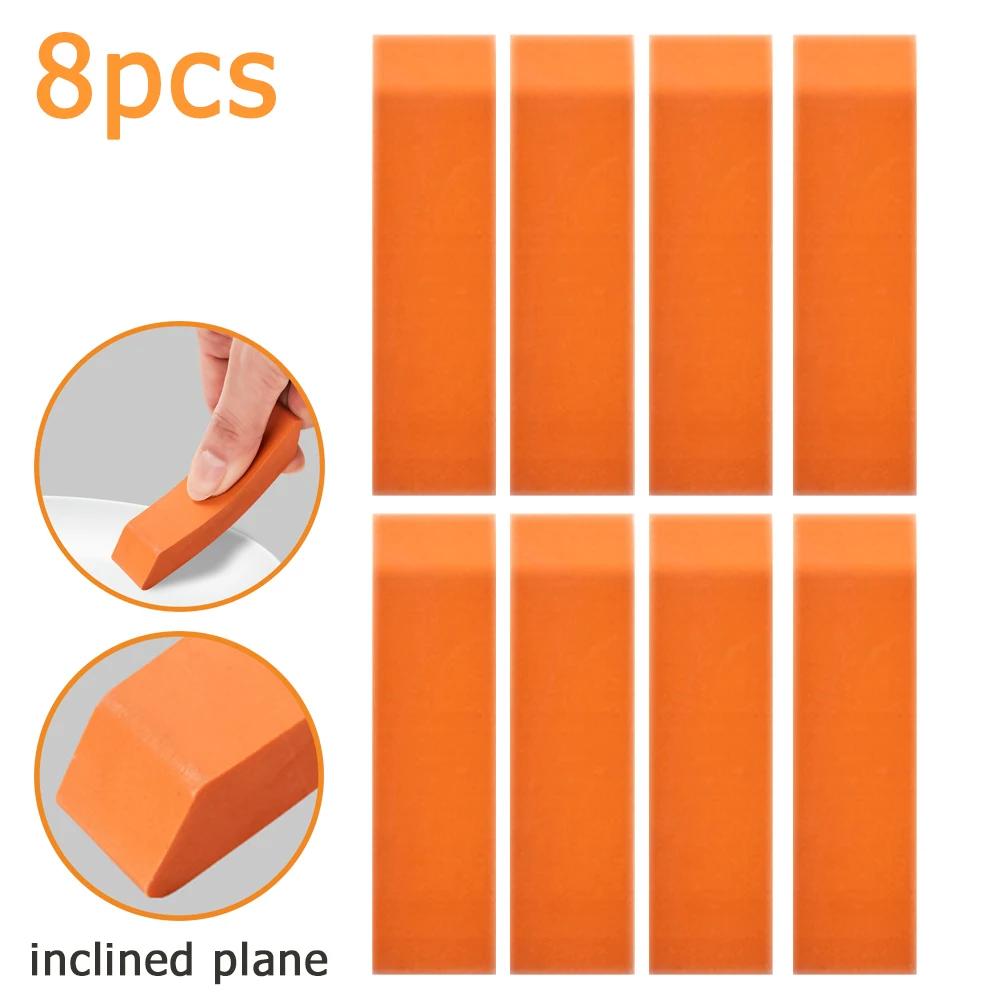 10pcs Easy Limescale Eraser Bathroom Glass Rust Remover Rubber Eraser Household Kitchen Cleaning Tools for Pot Scale Rust Brush