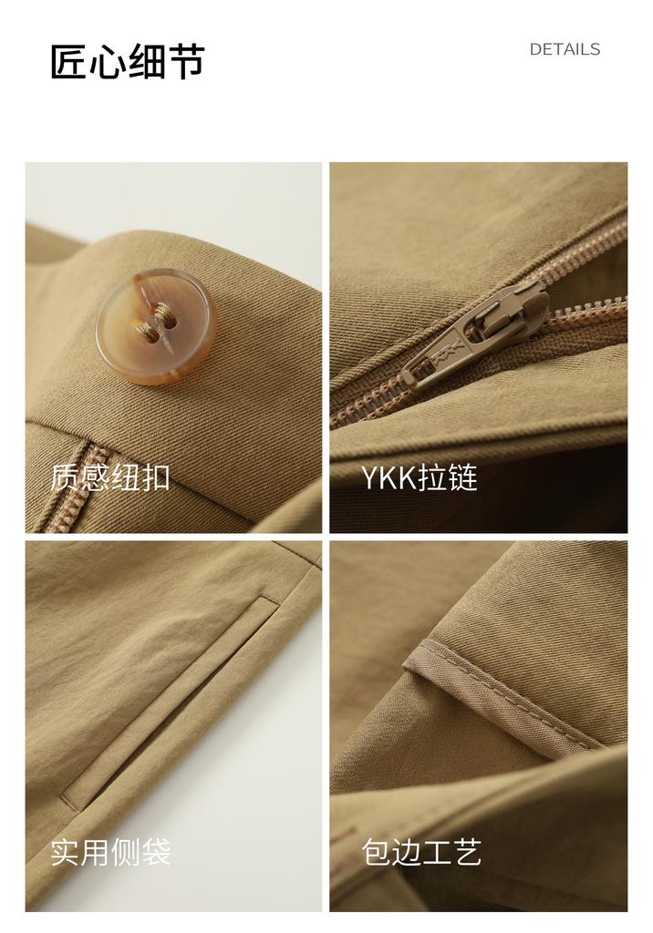 Yalida High Waisted Slim Straight Leg Pants for Women