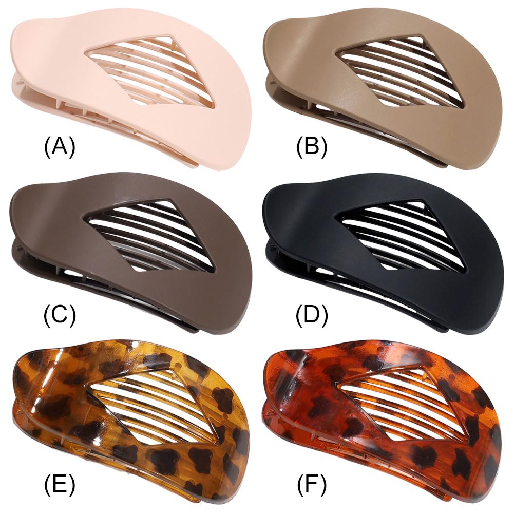 Duckbills Flat Hairs Clips for Women Flat Circular Claw Clamps Duckbill Claw Hairpin for Thin Thick Hair Styling Accessories