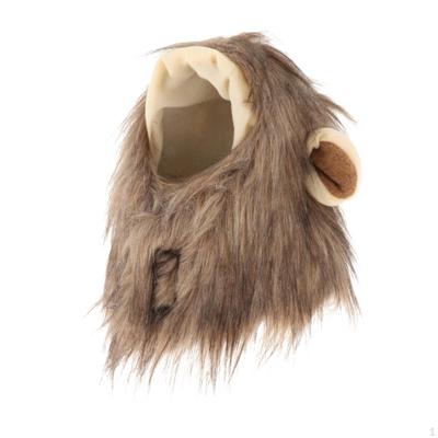 Cat Mane Costume Funny Cute with Ears Cosplay for Small Dog Fancy